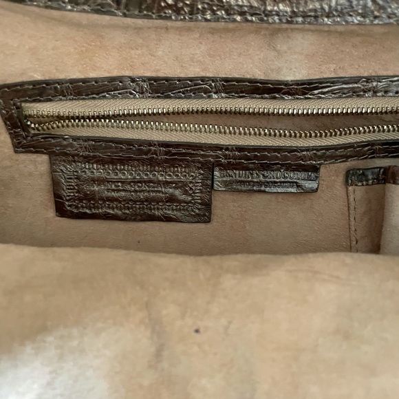 Nancy Gonzalez Crocodile Copper Tote Bag - Picture 13 of 16